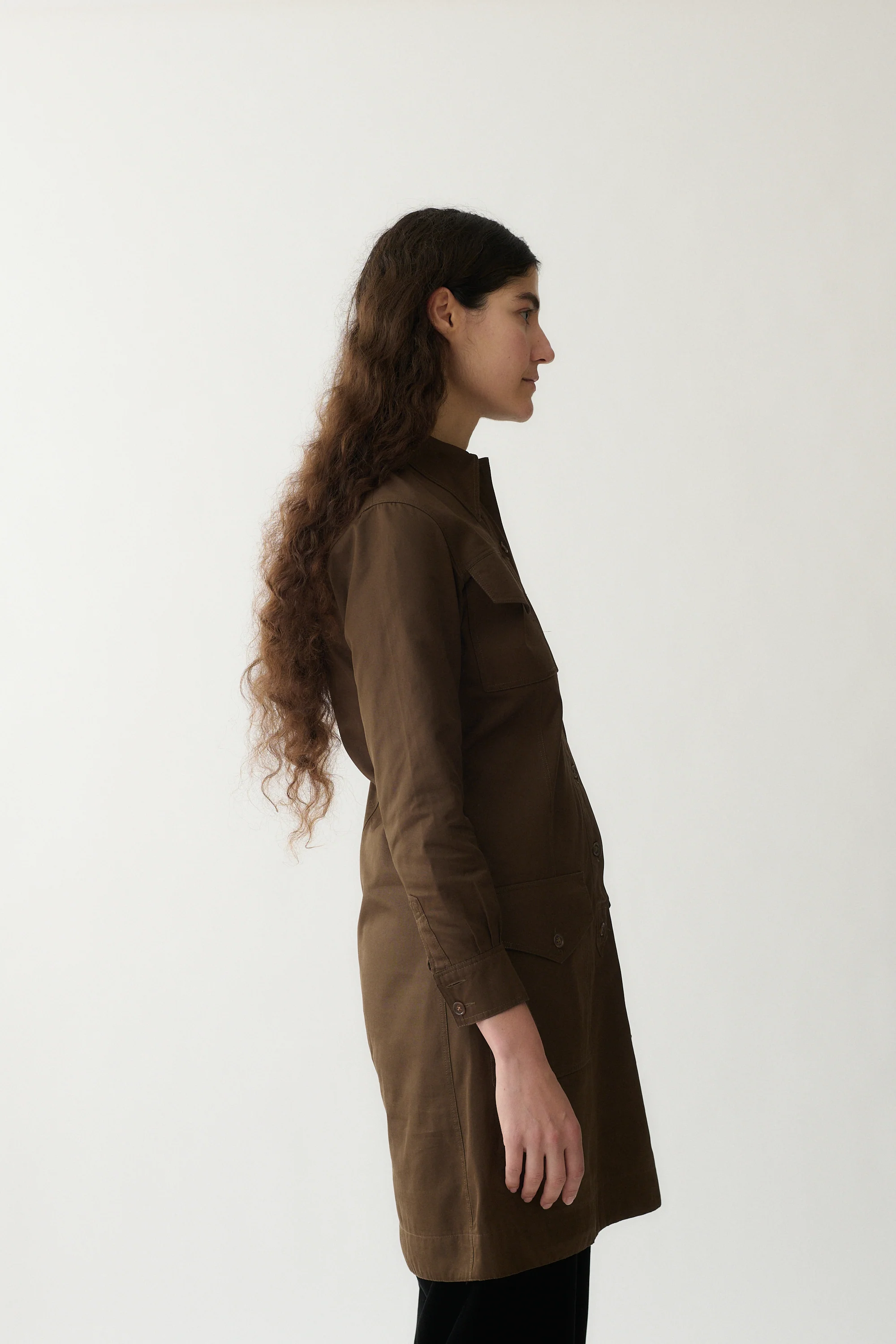 1970's Ysl Chocolate Tunic - Image 7