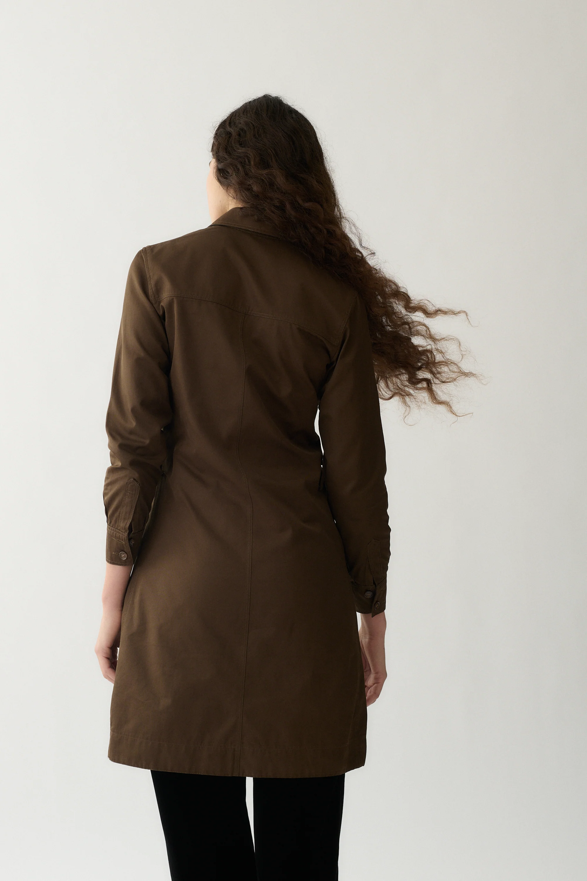 1970's Ysl Chocolate Tunic - Image 8