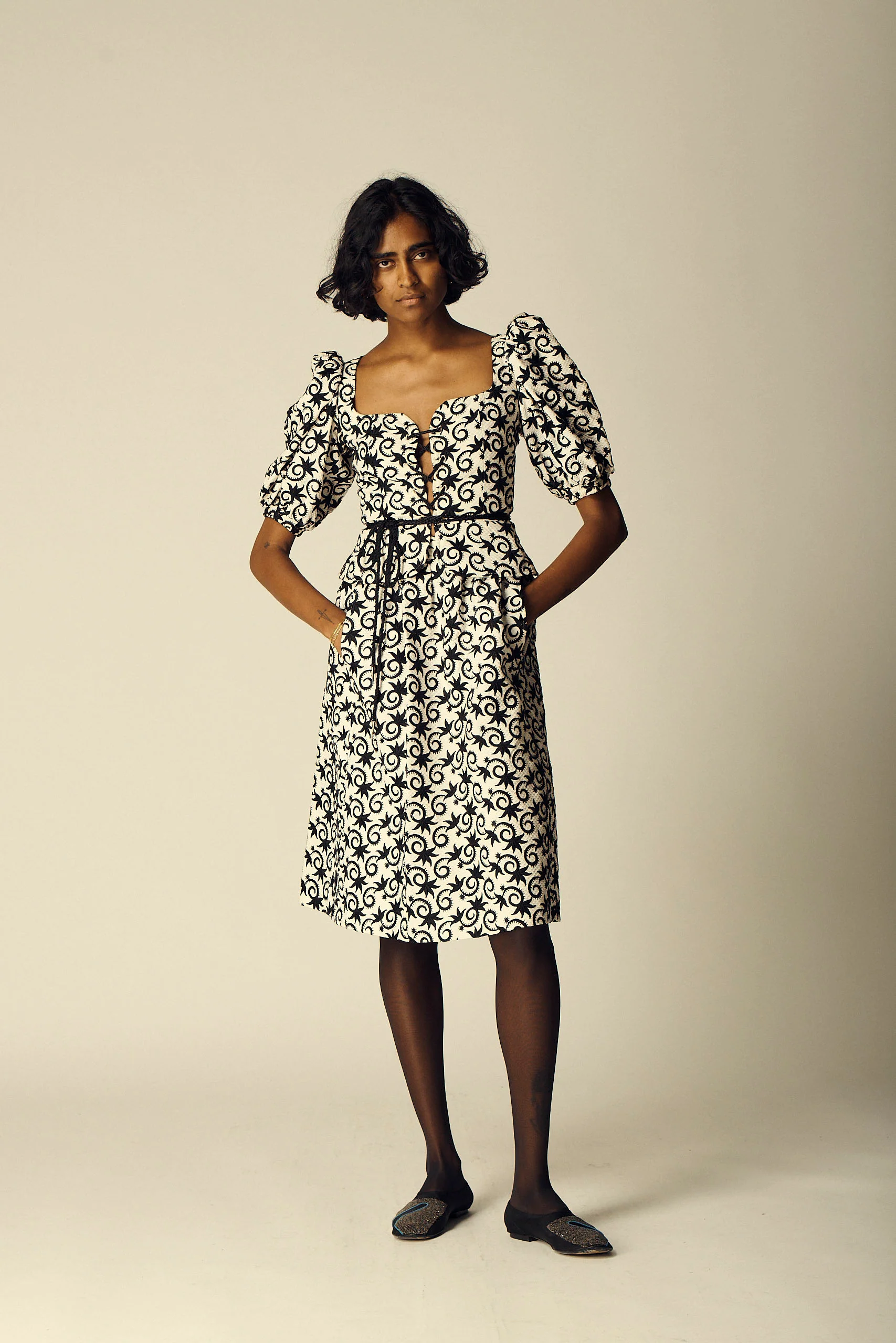 Ysl rive gauche Embroidered Set - Image 3