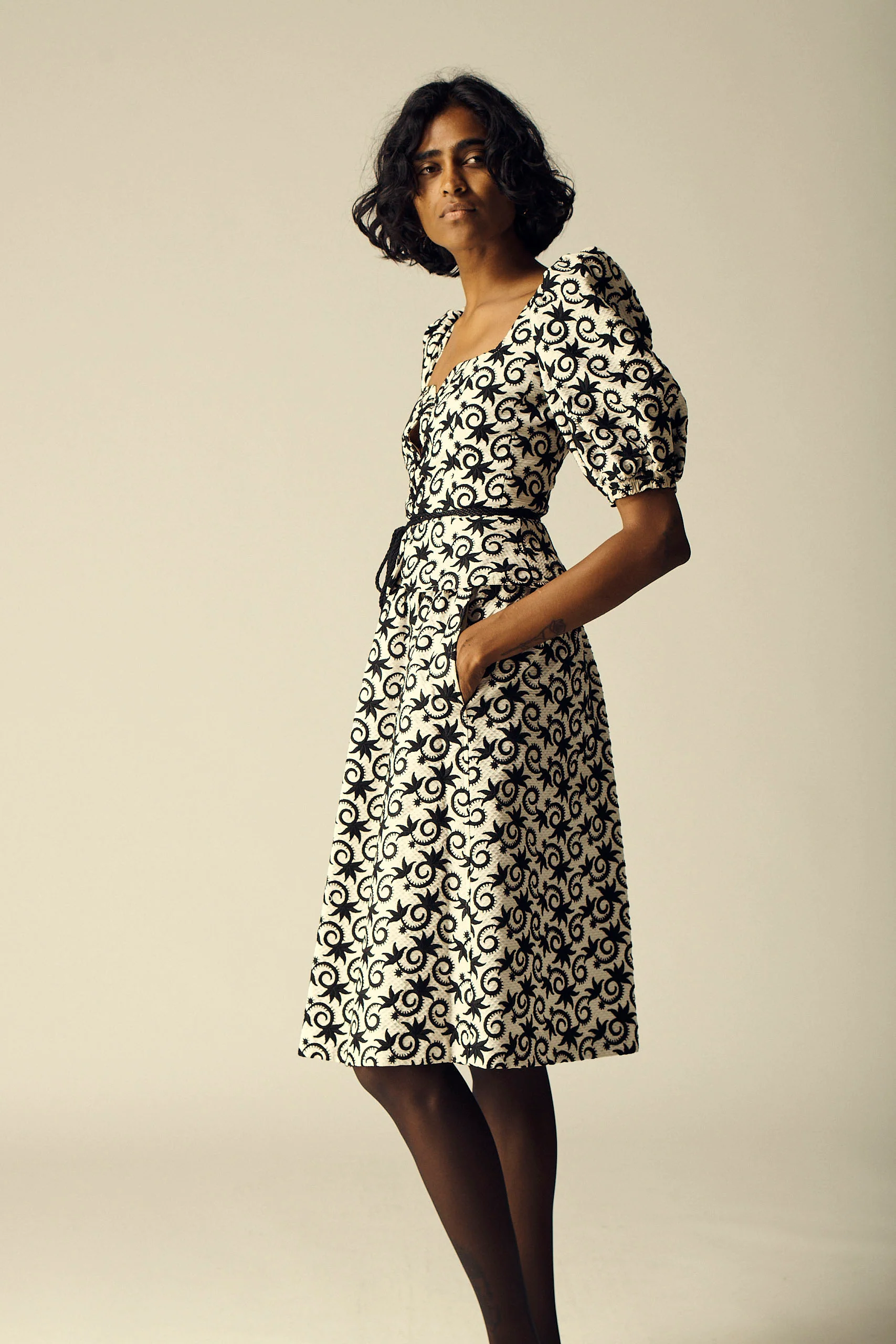 Ysl rive gauche Embroidered Set - Image 4