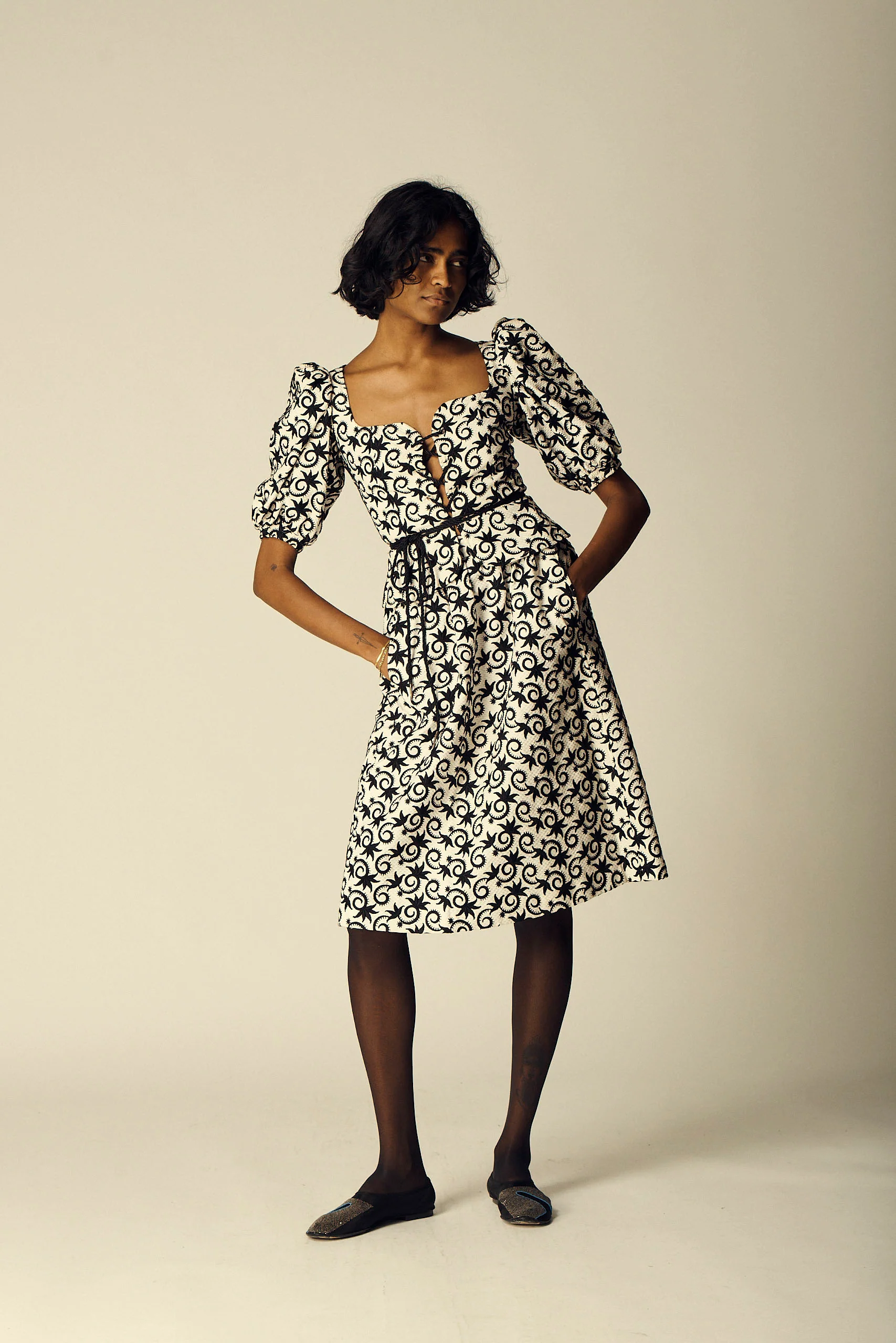 Ysl rive gauche Embroidered Set - Image 9