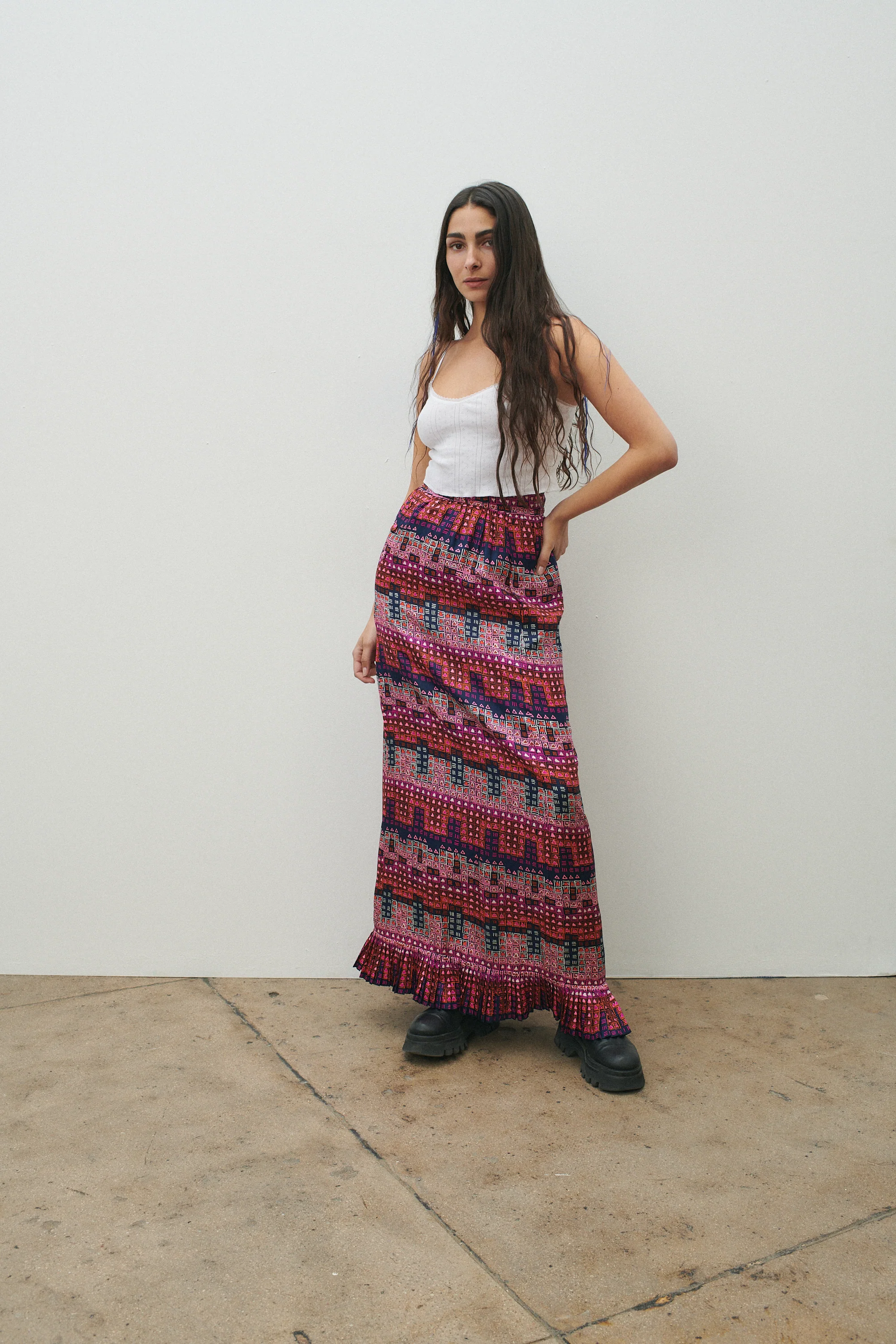 Givenchy Silk Printed Skirt - Image 5
