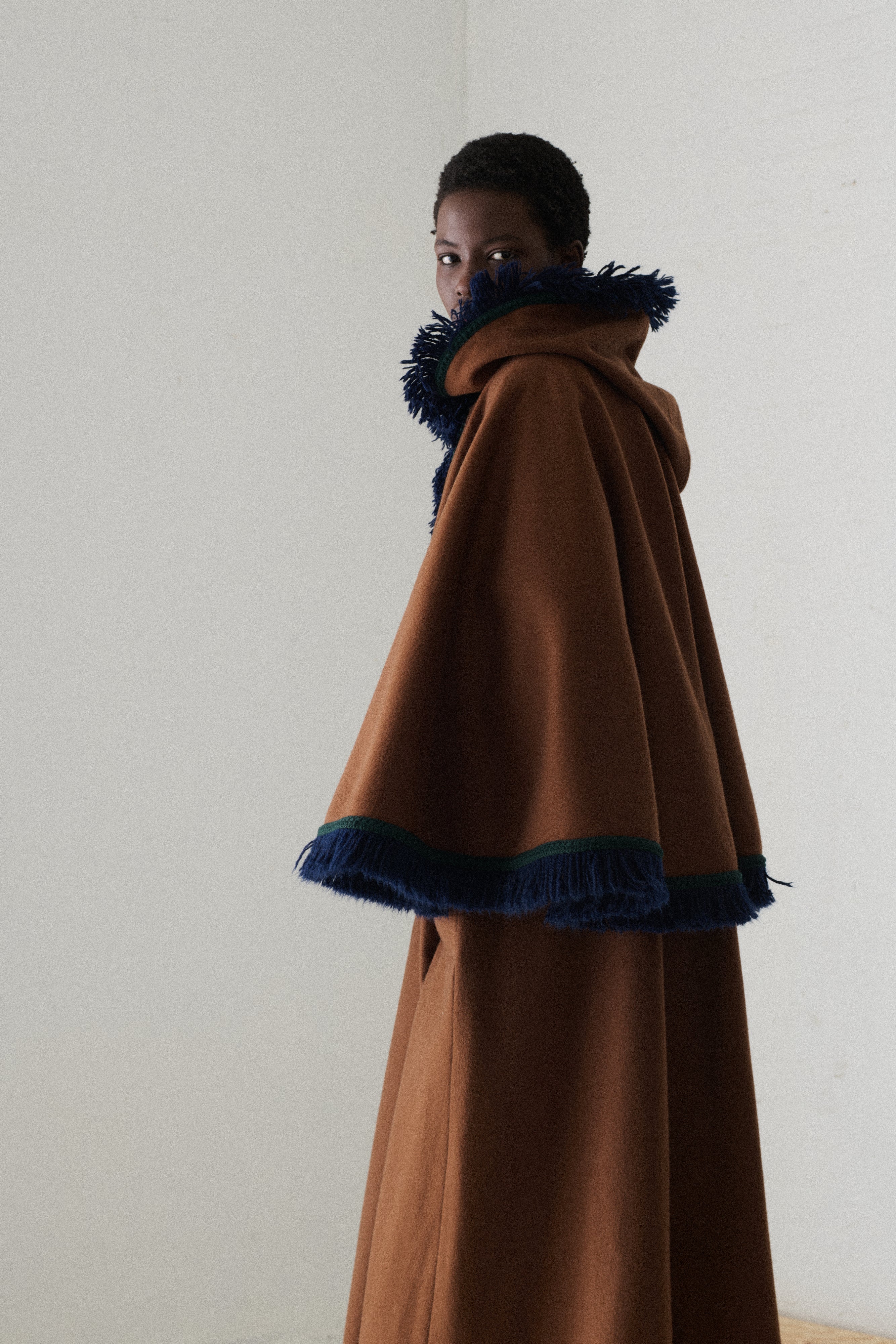 Ysl Wool Cape - Image 11