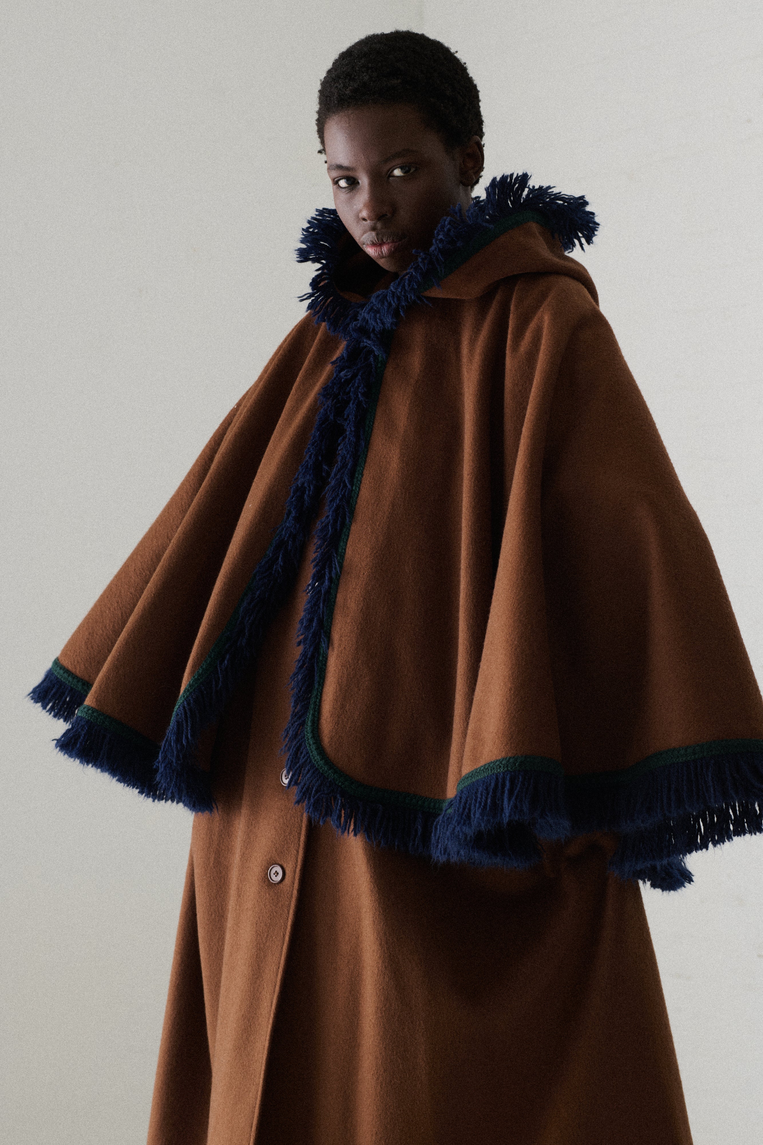 Ysl Wool Cape - Image 4