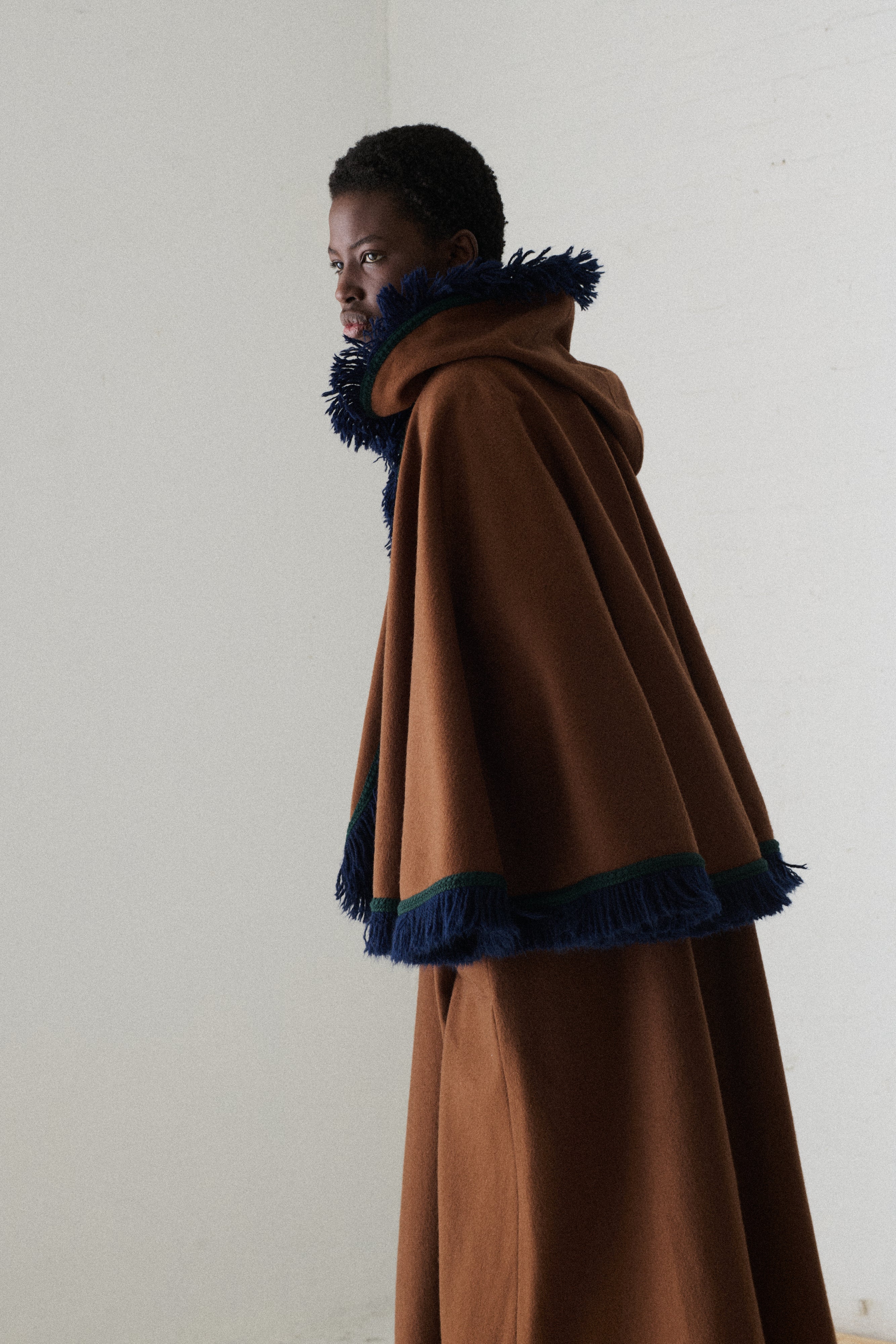Ysl Wool Cape - Image 5