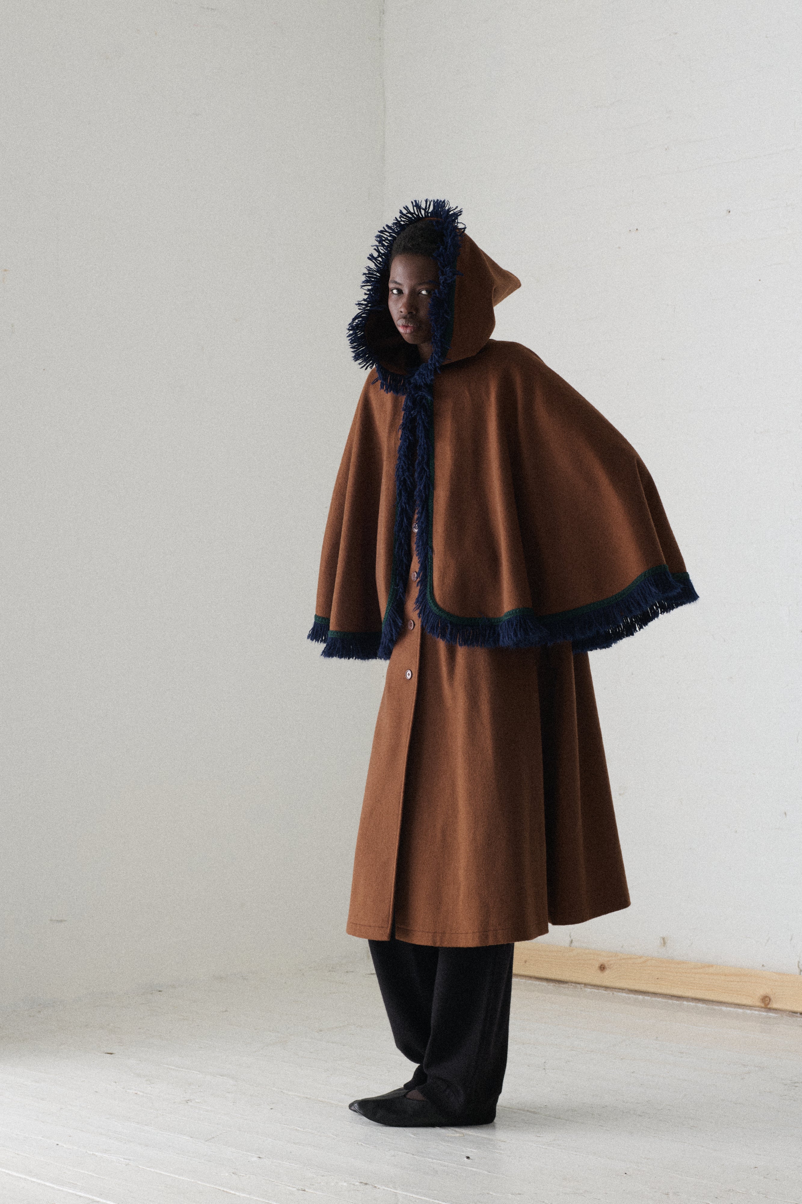 Ysl Wool Cape - Image 6