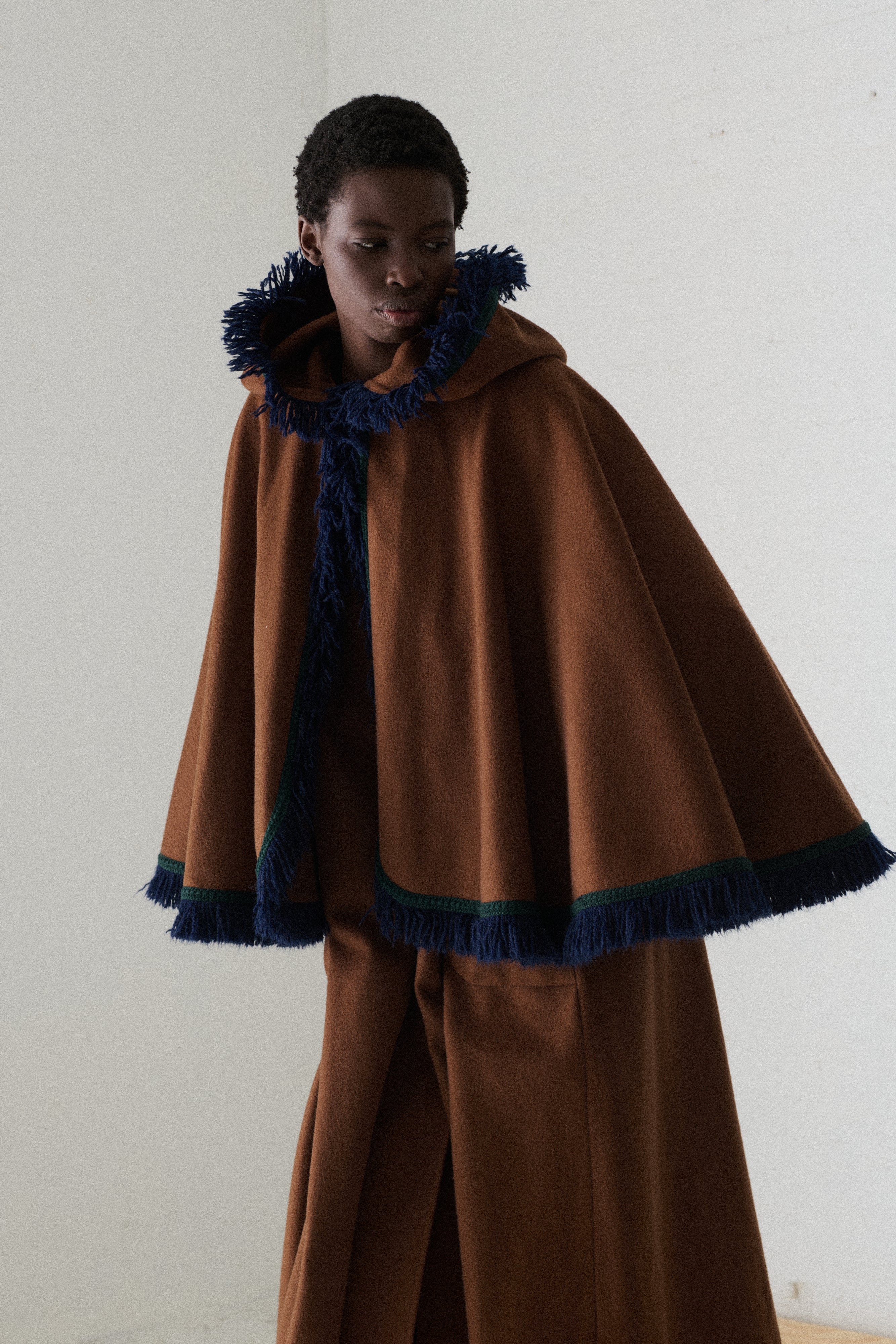 Ysl Wool Cape - Image 7