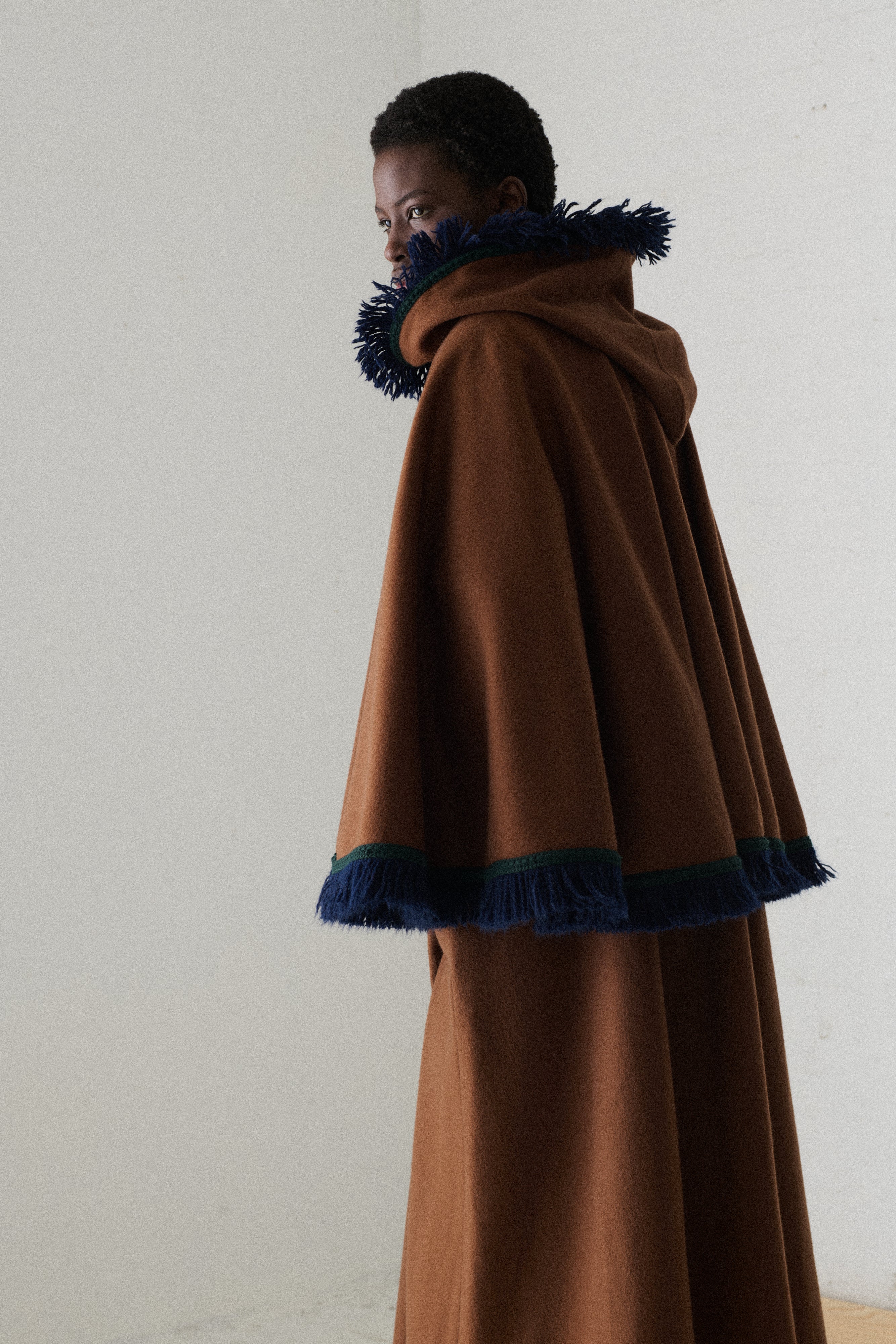 Ysl Wool Cape - Image 9